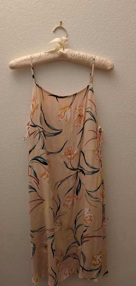 O Neil pink spaghetti strap summer dress